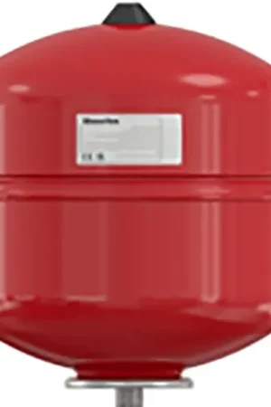Direct Beschikbaar Solar Plus Baseflex expansievat, 18l, voordruk 1bar, einddruk 6bar, max 70°C continu, hxØ 365x286mm, rood