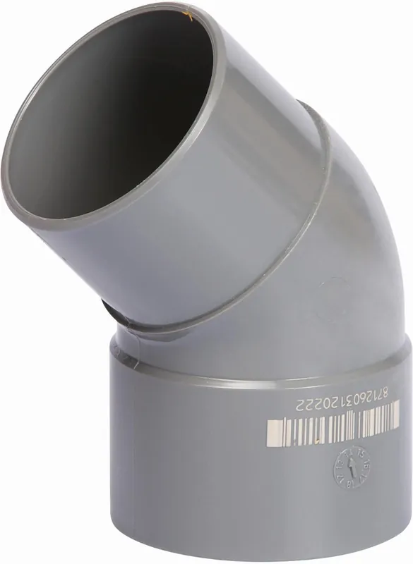 Beste Prijs Solar Plus fitting bocht pvc aansluiting 1 40mm lijmmof aansluiting 2 40mm 1196900553