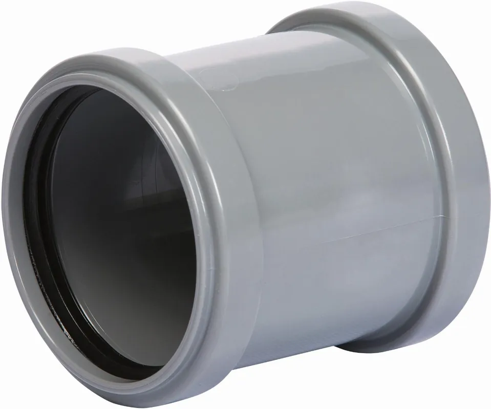 Weekendaanbieding Solar Plus fitting, recht, pvc, aansluiting 1 110mm aansluiting 2 110mm
