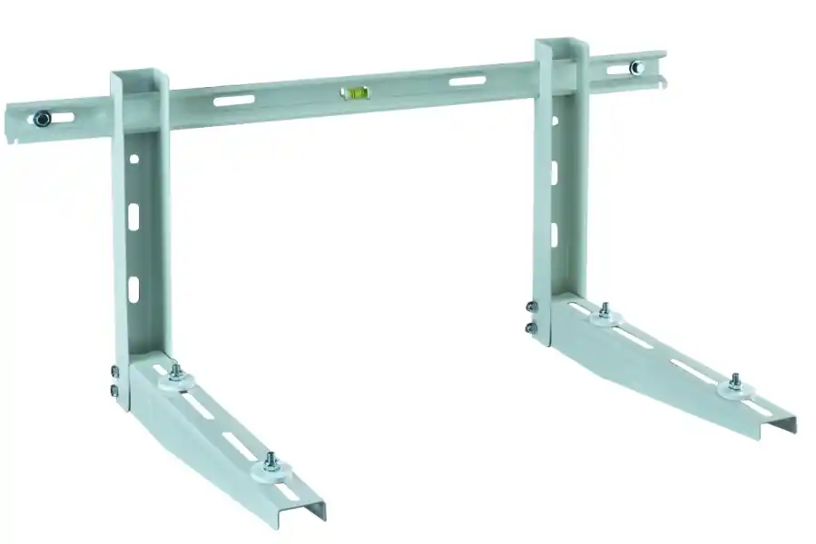 Laatste Kans Solar Plus muurbeugel voor buitendeel, met rails en waterpas, lxbxh 600x800x400mm, 160kg