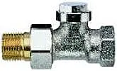 Bestel Nu Solar Plus voetventiel brons, 1/2" (15) recht, buitendraad/buitendraad vernikkeld V2400D0015