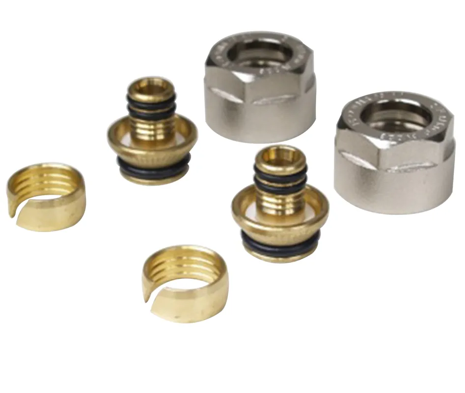 Solar Plus, knelringset, aansluit koppeling 16x 2mm - 3/4" euroconus, geschikt voor kunststof en aluminium buis, nikkel Uitverkoop