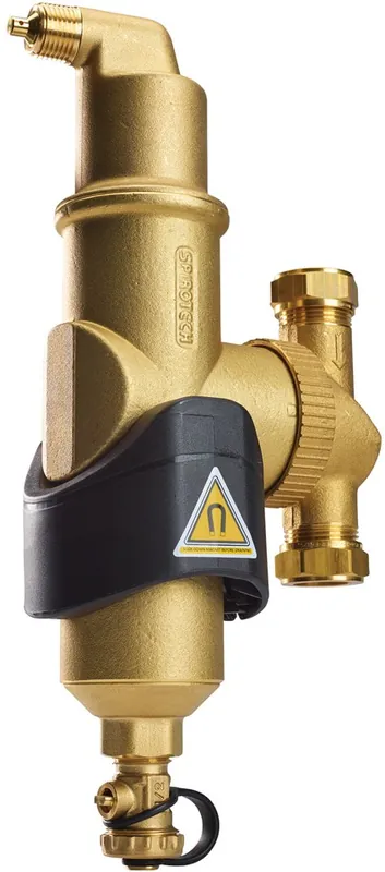 Spirotech SpiroCombi MB3 Luchtafscheider en vuilafscheider 22mm verbinding UC022WJ Hoge Kwaliteit