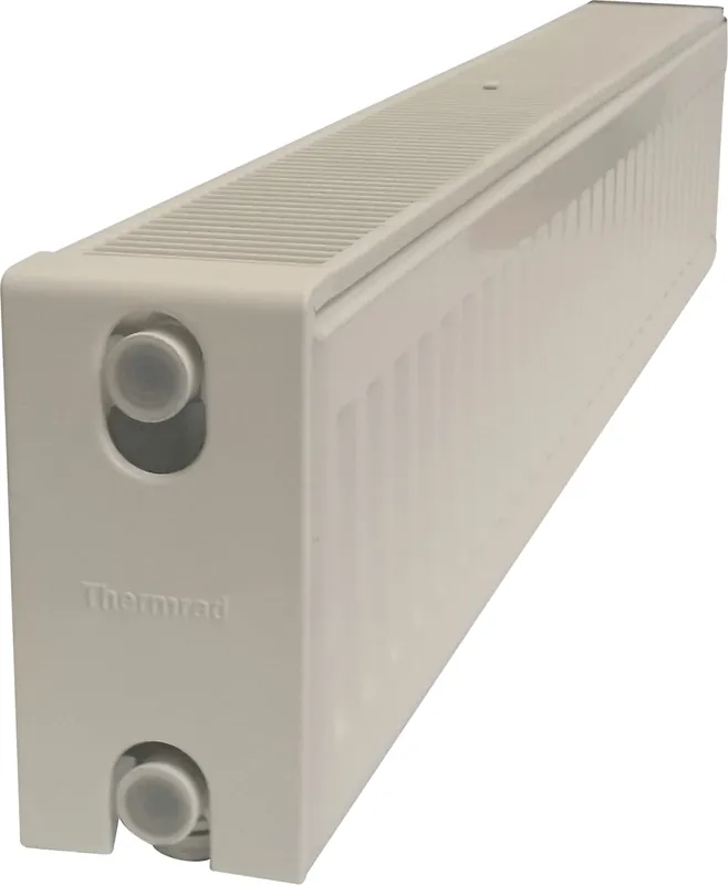 Thermrad Super-8 Compact 200 paneelradiator 1654W, 8 aansluitingen, hxdxl 200x22x2400mm, glans wit RAL9016 Flitsaanbieding