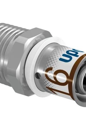 Koopje Uponor S-Press Plus pers puntstuk 16mmx3/4"bu 1070503