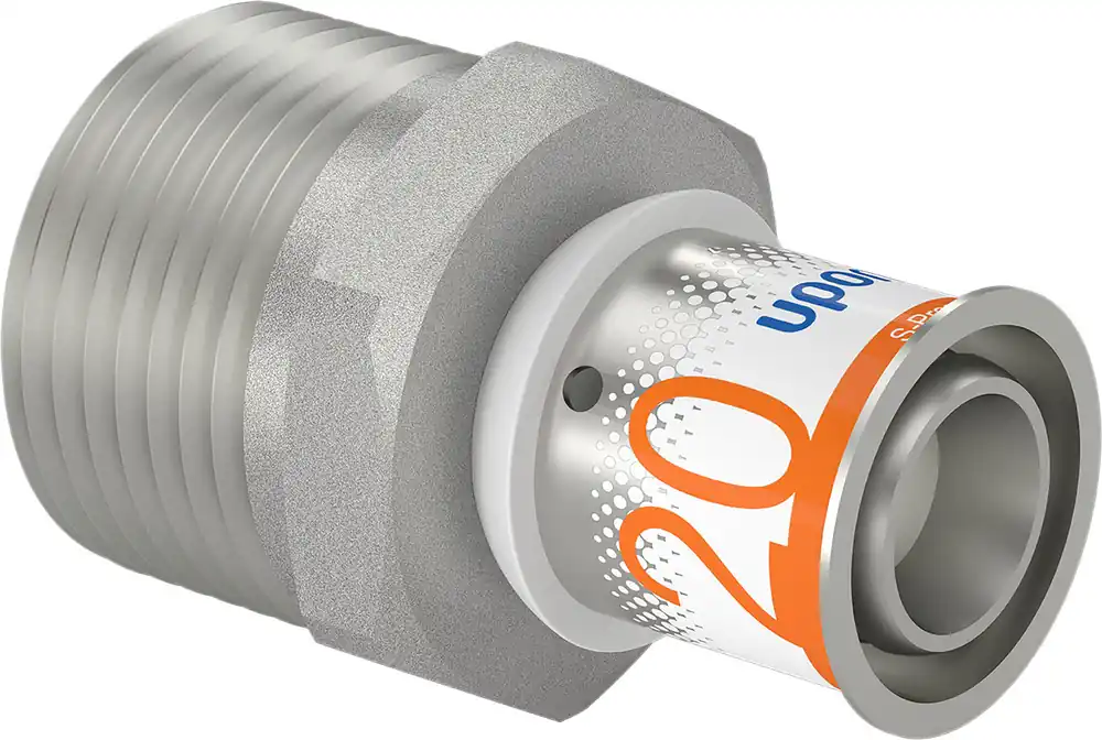 Uponor S-Press Plus pers puntstuk 20mmx1"bu 1070506 Bestseller
