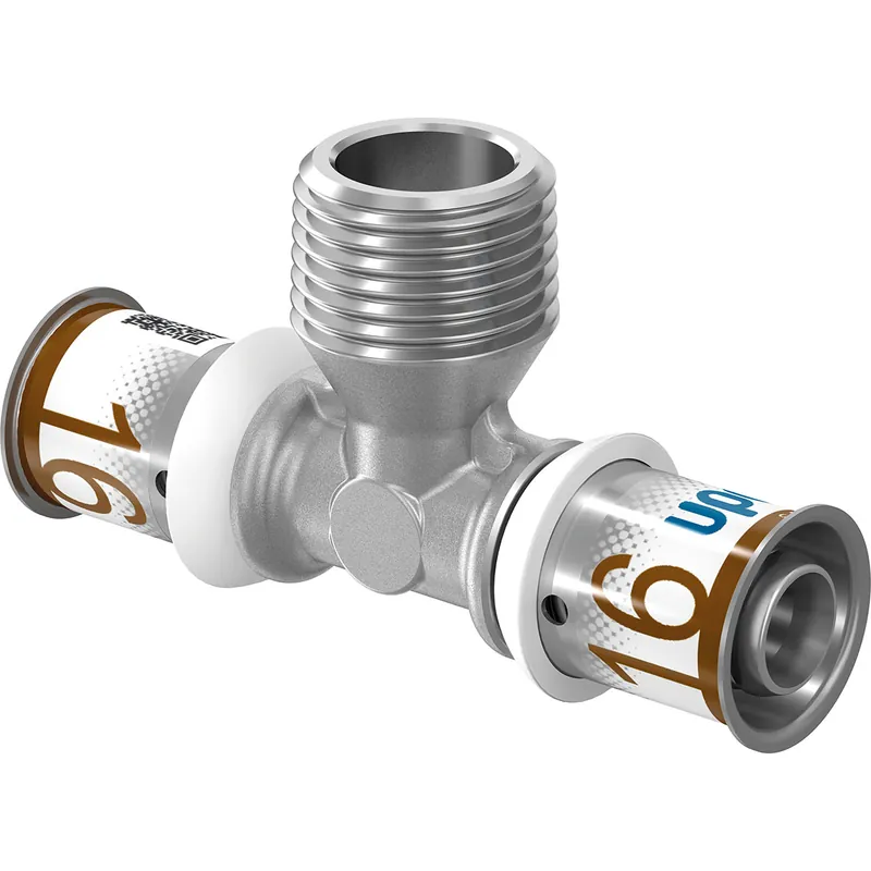 Uponor S-Press Plus pers T-stuk bu.dr. 25x3/4"bux25mm 1070593 Meest Verkocht
