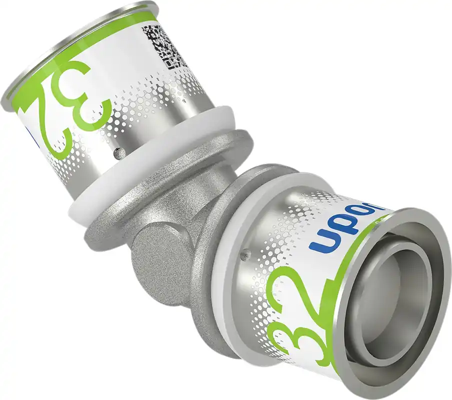 Uponor S-Press Plus pers knie 45° 32x32mm 1070546 Gratis Retour