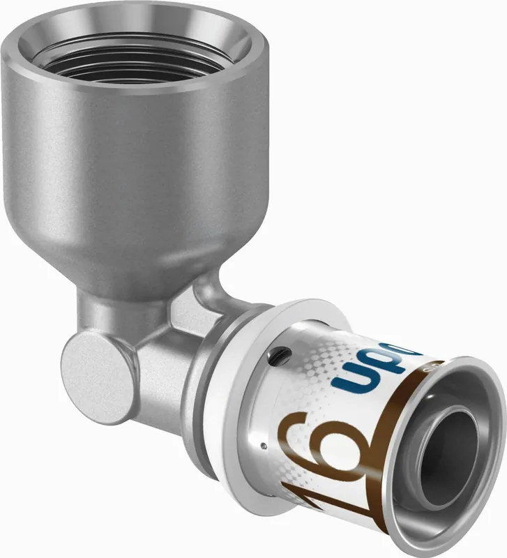Uponor S-Press Plus pers knie 90° bi.dr. 16mmx1/2" 1070539 Shop Nu