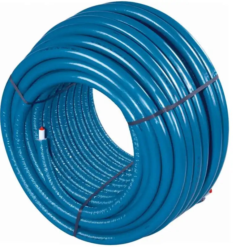 Speciale Aanbieding Uponor Uni pipe plus leiding / buis Thermo 20x2,25mm geïsoleerd blauw op rol E=75m 1091724