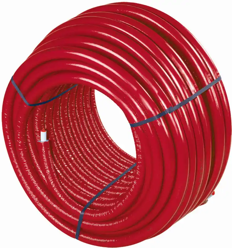 Uponor Uni pipe plus leiding / buis Thermo 25x2,5mm geïsoleerd rood op rol E=50m 1091715 Lage Kosten