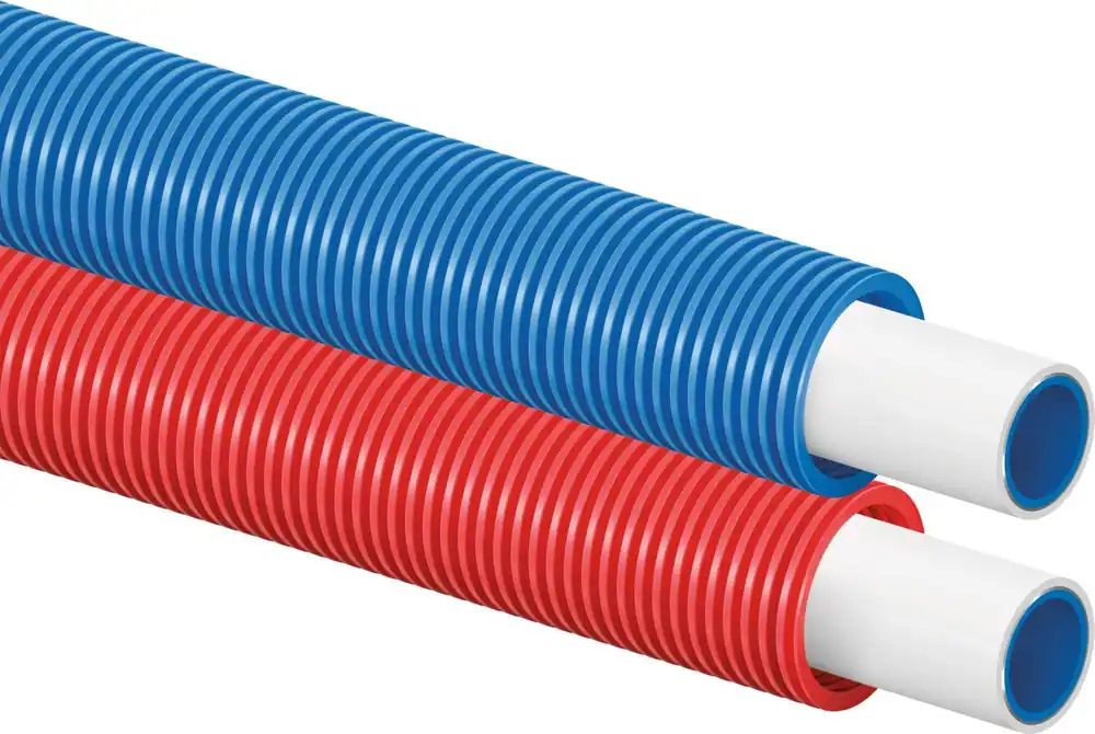 Uponor Uni Pipe Plus meerlagenbuis 25 x 2,5 mm, in mantelbuis (rood) 40/32, rol a 50 m 1093128 Beperkte Voorraad