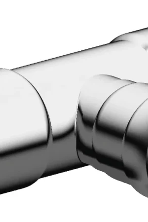 Aanbieding VSH Powerpress, T-stuk verloop fitting, 3/4" x 3/4" x 1/2" (persmof x persmof x persmof), staal, EPDM, DN15, DN20, PN16, max 16 bar