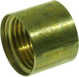 VSH Soldeerfitting, messing, inschuif ring 22mm x 1/2" (soldeer x binnendraad) Beperkt Aanbod