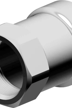 Dagaanbieding VSH Powerpress, Overgangskoppeling fitting, 1 1/4" x 1 1/4" (persmof x binnendraad), staal, EPDM, DN32, PN16, max 16 bar, zink/nik