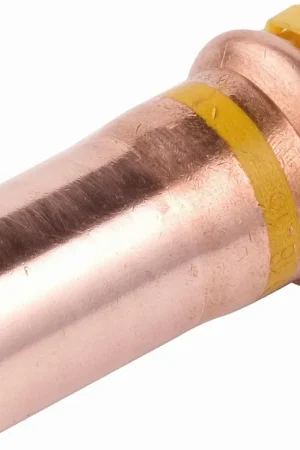 VSH Sudopress GAS rechte koppeling, verloopkoppeling 22 x 15mm, koper, gas (pers x pers) Uitverkoop