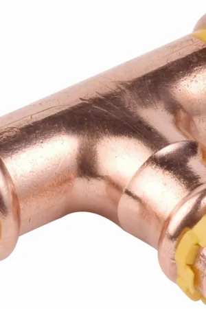 VSH Sudopress GAS T-stuk, 35mm x 22mm x 35mm, koper, gas (pers x pers x pers) Dagaanbieding