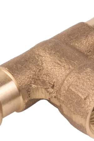Alleen Vandaag VSH Sudopress KOPER T-stuk, 22mm x 1/2 x 22mm koper (pers x binnendraad x pers)