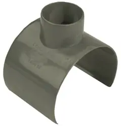Dagaanbieding Wavin Klemzadel, Wadal, kunststof, 75-80mm buisdiameter, grijs