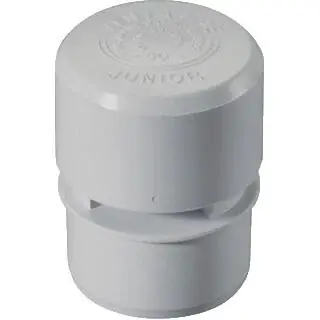 Wavin Beluchter Jr., kunststof, 50mm (lijm/wartelmoer) Nieuw