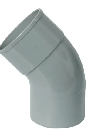 Actieprijs Wavin PVC HWA Bocht 45 graden 80 M/S
