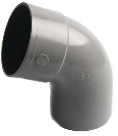 Wavin PVC L-Bocht 67 graden Gr 110 M/S Exclusieve Aanbieding