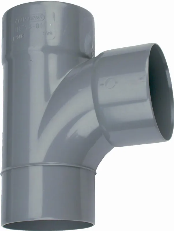 Finale Uitverkoop Wavin PVC L-Stroom T-Stuk 90 graden 110 2M/S