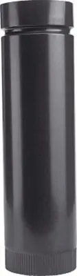 Burgerhout mantelpijp bovendaks ø140 mm (tbv dakdoorvoer 80/125) zwart l=1000 mm 400453837 Aanbieding