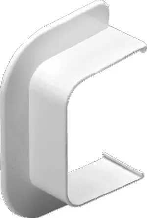 Canalit AC eindschot aircokanaal, opklembaar (snap), kunststof, PVC, hxb 60x80mm, wit RAL9010 Bestseller