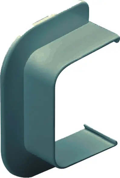 Canalit AC eindschot aircokanaal, opklembaar (snap), kunststof, PVC, hxb 75x125mm, wit RAL9010 Koop Vandaag