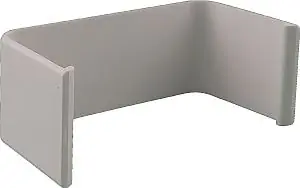 Beperkt Aanbod Canalit AC koppelstuk 80x60mm wit