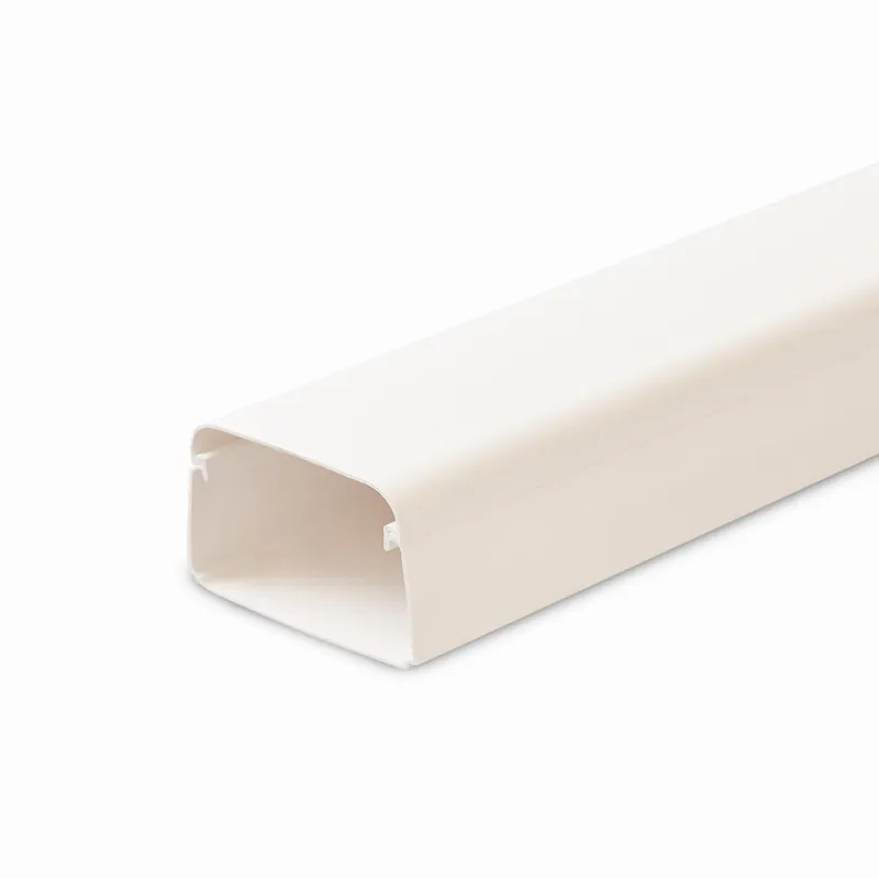 Canalit AC aircokanaal, hxb 60x80mm in stuks van 2m, bodemperforatie, kunststof, PVC, wit RAL9010 Bestel Nu