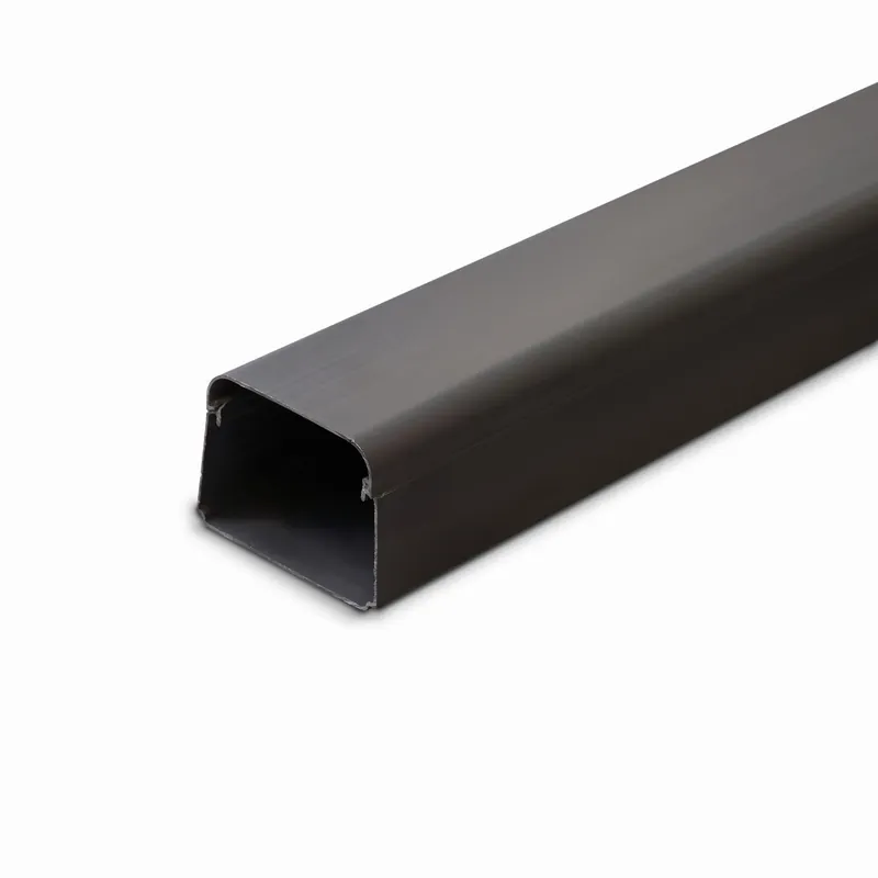 Canalit AC aircokanaal, hxb 65x90mm in stuks van 2m, bodemperforatie, kunststof, PVC, grijs RAL7016 Betaalbaar
