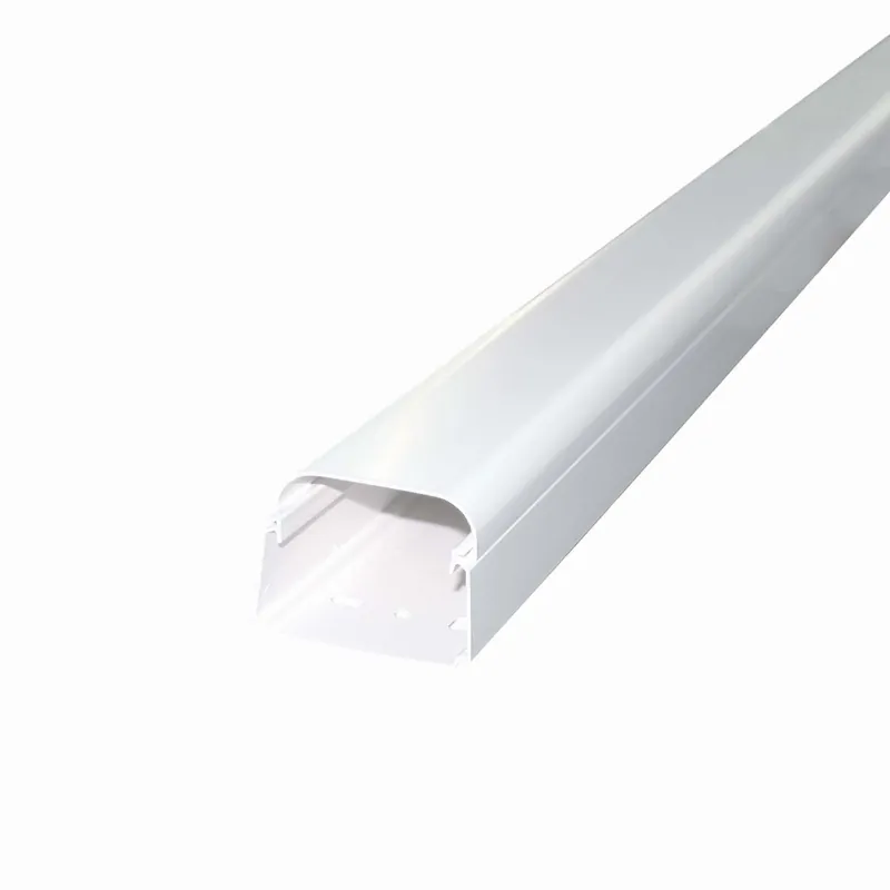 Betrouwbaar Canalit AC aircokanaal, hxb 75x125mm in stuks van 2m, bodemperforatie, kunststof, PVC, wit RAL9010
