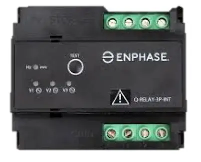 Enphase Q-Relay. Het mechanisch relais dat het PV systeem kan loskoppelen Premium