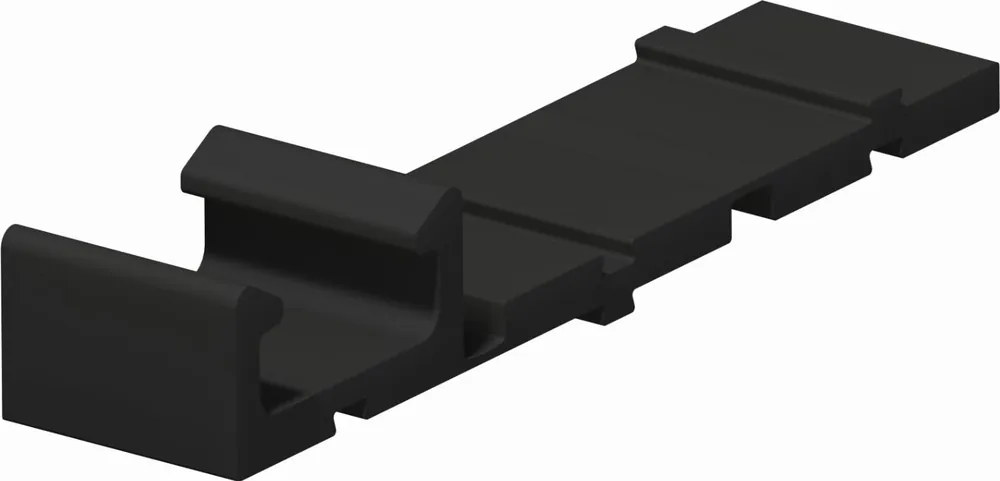 Laatste Versie Esdec ClickFit EVO, dakhaak uitvulrubber voor bevestiging van pv paneel, hxbxd 20x32x135mm