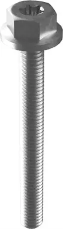 Esdec montage schroef M6 x 55mm zwart 1000655-B Tijdelijk Beschikbaar