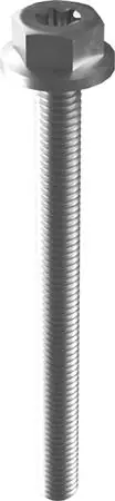 Exclusieve Aanbieding Esdec montage schroef M6 x 70mm, zwart