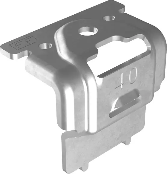 Seizoensaanbieding Esdec FlatFix, eindklem 40mm voor bevestiging van pv paneel, staal