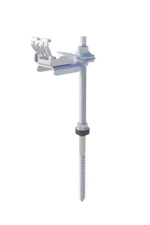 Beperkte Voorraad Esdec ClickFit EVO, stokschroef, RVS, M12x300mm, met strip