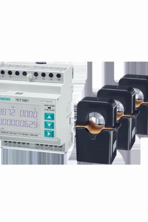 Finale Uitverkoop Inbouwset din-rail energiemeter voor blackoutbeveiliging en laden op zonne-energie incl stroomtrafo‘s