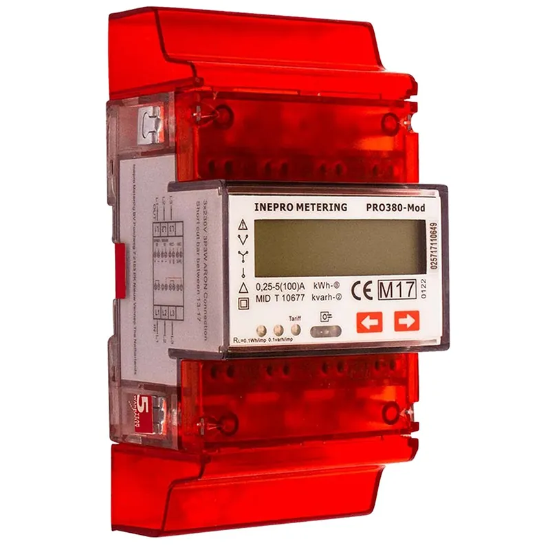 Flitsaanbieding Inepro PRO380-Mod MID 100A (TeltoCharge), MID-meter.