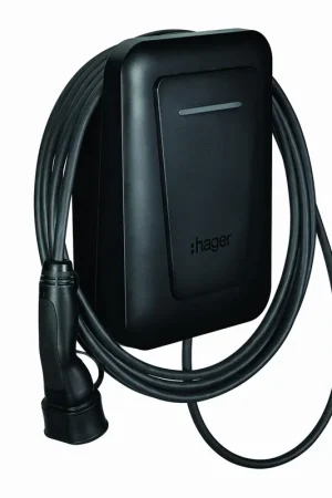 Hager witty plus kabel met Flow EMC XEM470 bundel (laadstat. 22 kW MID OCPP) Weekendaanbieding