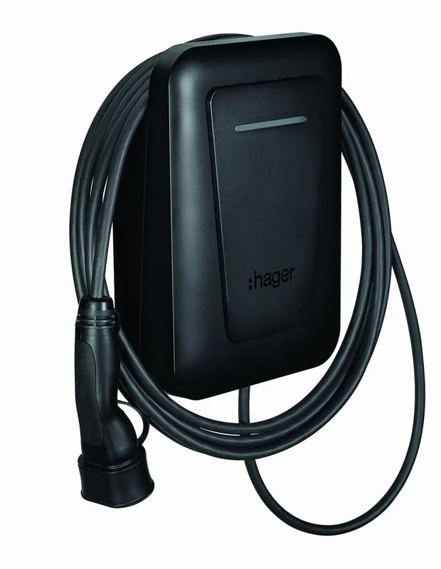 Hager witty plus kabel met Flow EMC XEM470 bundel (laadstat. 22 kW MID OCPP) Weekendaanbieding