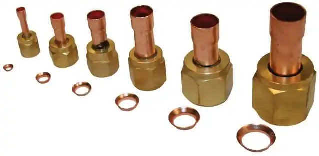 Aanbieding Freddox FA-2, stekadapter, getrompt, 1/4, verpakking á 2 stuks