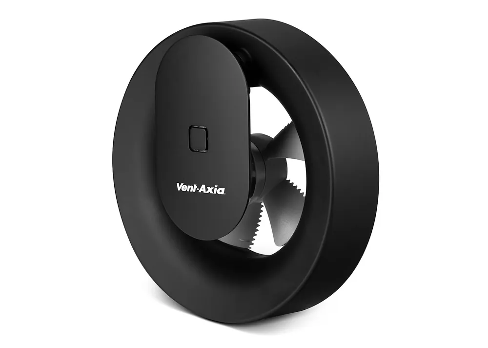 Vent-Axia Svara badkamer- keukenventilator zwart 8000001283 Betrouwbaar