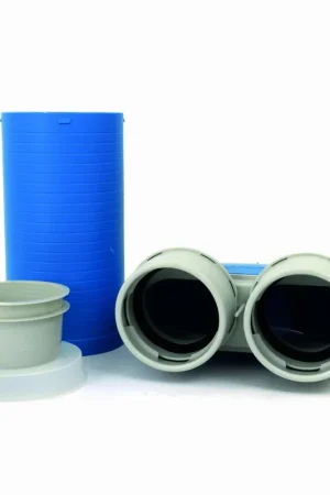Vent-Axia Uniflexplus+ VVCH 250 290 Ventielcollector 2xØ90 Ø125 H=250 90° Must-Have