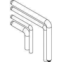 Viessmann aansluitset, links, 1 cv-circuit, split ZK06402 Speciale Aanbieding