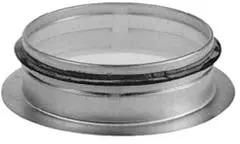 Velu vlak zadelstuk diameter 180mm met rubber afdichting. Safe uitvoering Beperkte Voorraad