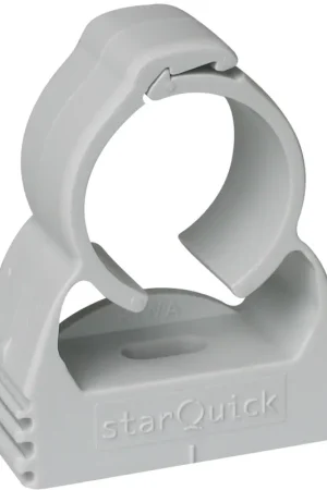 Fabrieksprijs Walraven Plus StarQuick, Beugel, 1-delig, 35-40mm, PA6, grijs (voor alle soorten buis)